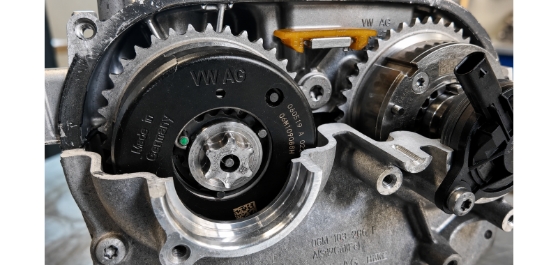 Audi und Porsche EA839 / EA825 – Probleme mit Alu-Kettenrädern der Nockenwellenversteller