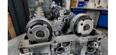 Koła VANOS BMW N52, N55 i S55 – problem aluminiowych zębatek i śrub
