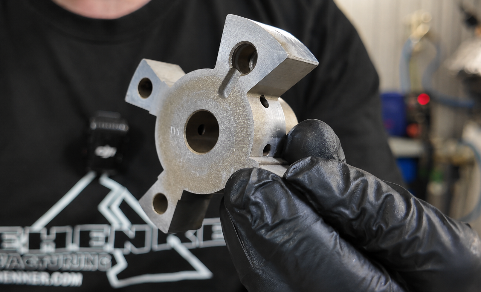 Porous and worn BMW N52 VANOS rotor